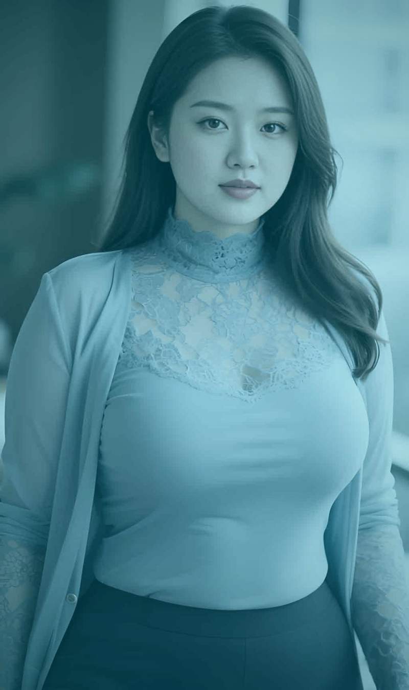 樱花视频专题页面概念图：多部番剧海报以分析图表形式交织展示