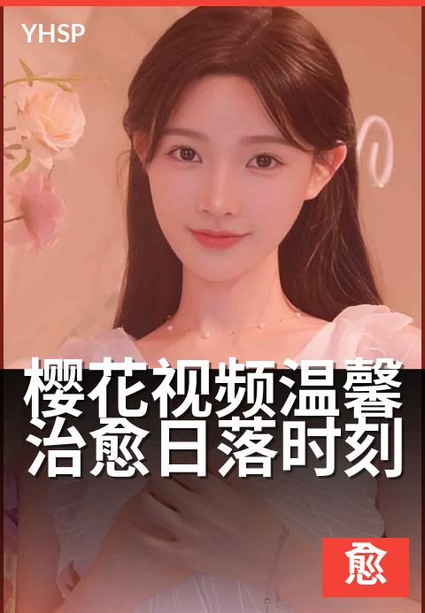 樱花视频温馨治愈日落时刻 - 温柔时光，落樱与余晖共舞-治愈治愈作品